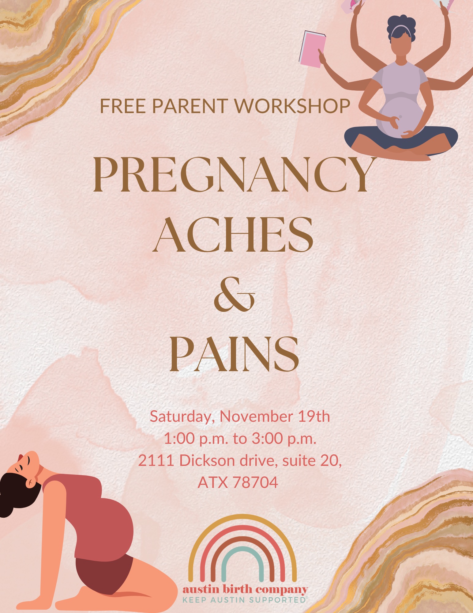 Pregnancy Aches & Pains - Free Class